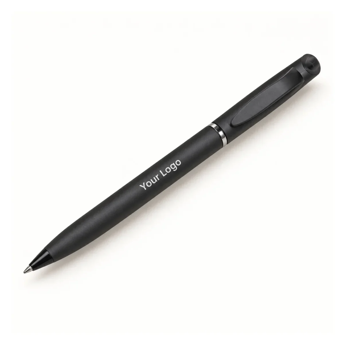 Black Plastic Ball Pen